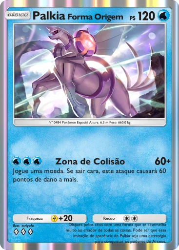 Palkia Forma Origem