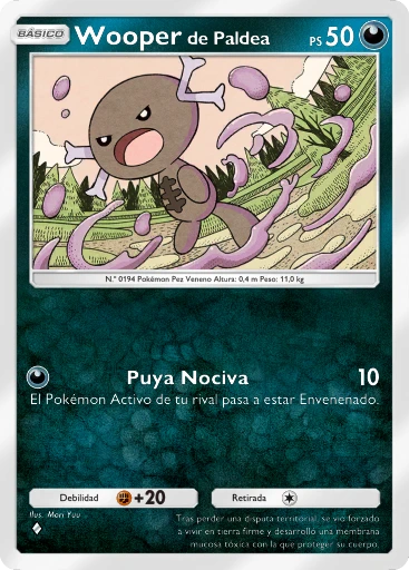 Wooper de Paldea