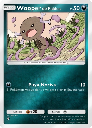 Wooper de Paldea