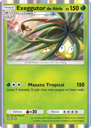 Exeggutor de Alola
