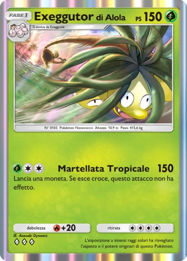 Exeggutor di Alola
