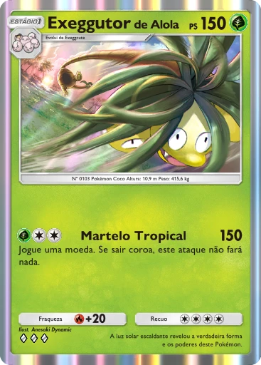 Exeggutor de Alola