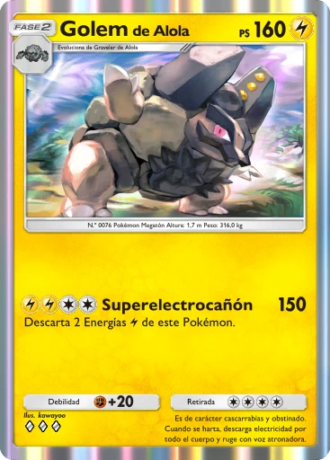 Golem de Alola