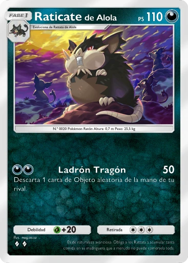 Raticate de Alola