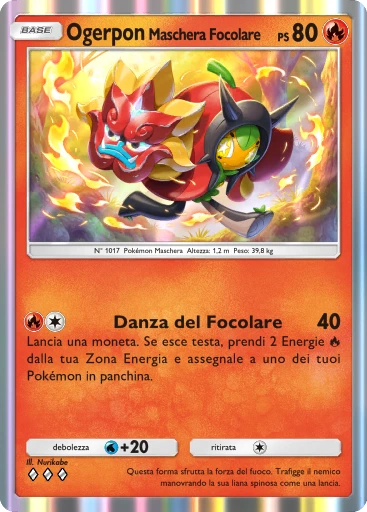 Ogerpon Maschera Focolare