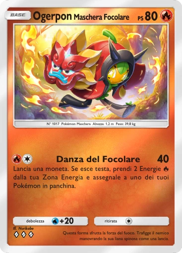 Ogerpon Maschera Focolare