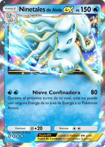 Ninetales de Alola ex