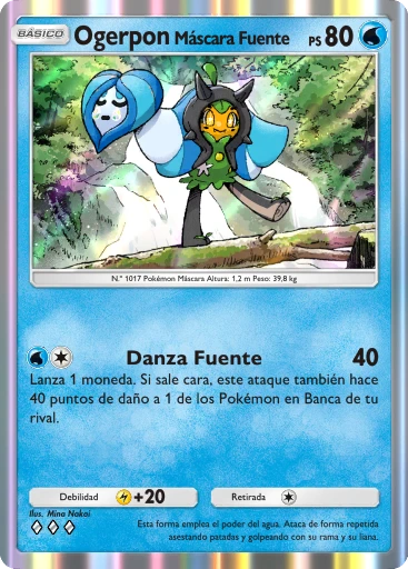 Ogerpon Máscara Fuente