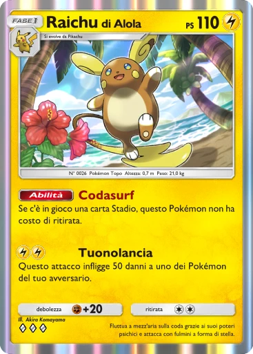 Raichu di Alola