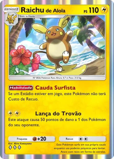 Raichu de Alola
