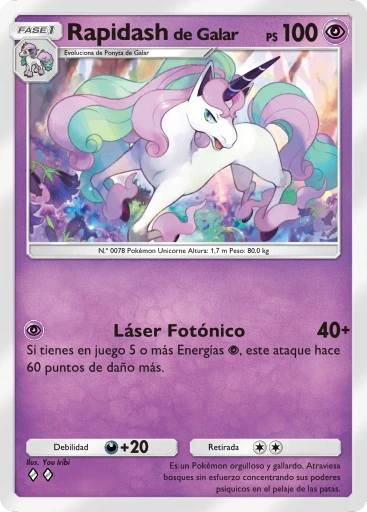 Rapidash de Galar