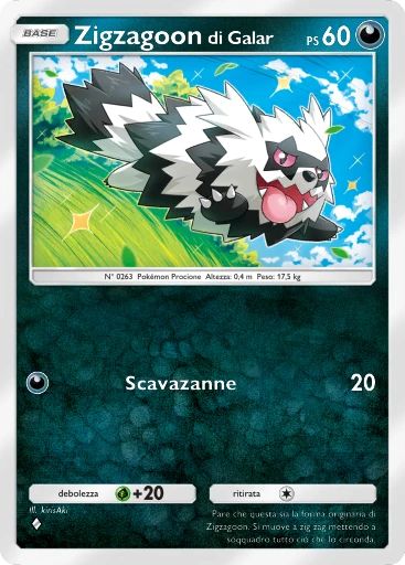 Zigzagoon di Galar