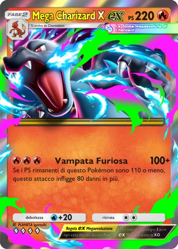 Mega Charizard X-ex