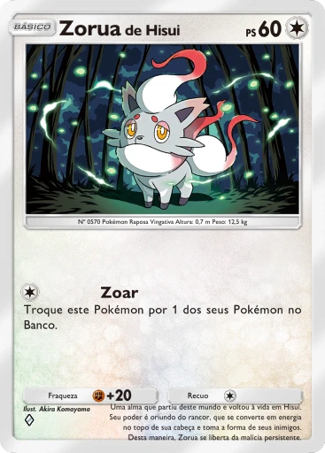 Zorua de Hisui
