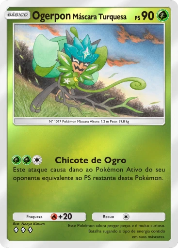 Ogerpon Máscara Turquesa