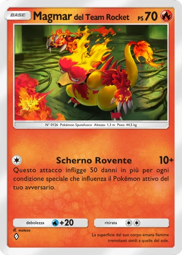 Magmar del Team Rocket