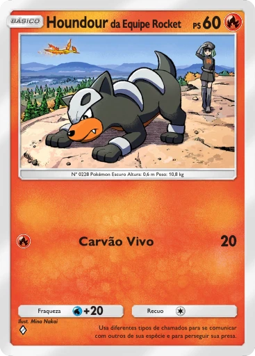 Houndour da Equipe Rocket