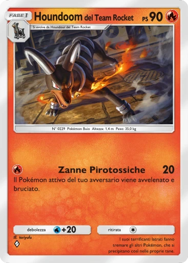 Houndoom del Team Rocket