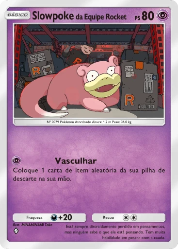 Slowpoke da Equipe Rocket