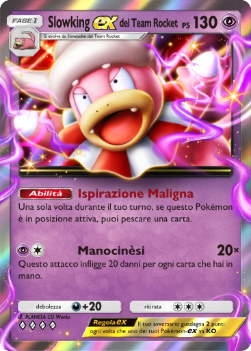 Slowking-ex del Team Rocket