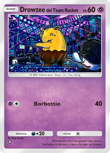 Drowzee del Team Rocket