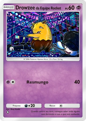 Drowzee da Equipe Rocket