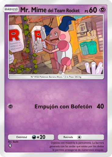 Mr. Mime del Team Rocket