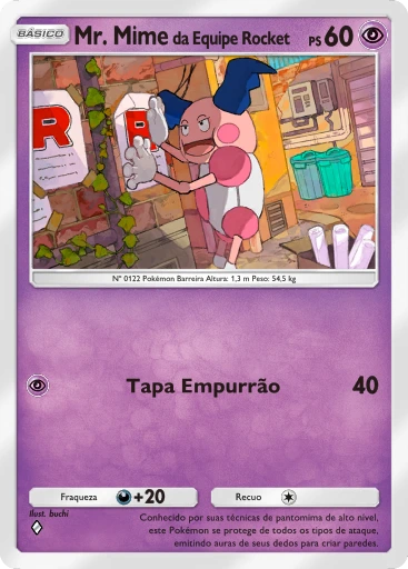 Mr. Mime da Equipe Rocket