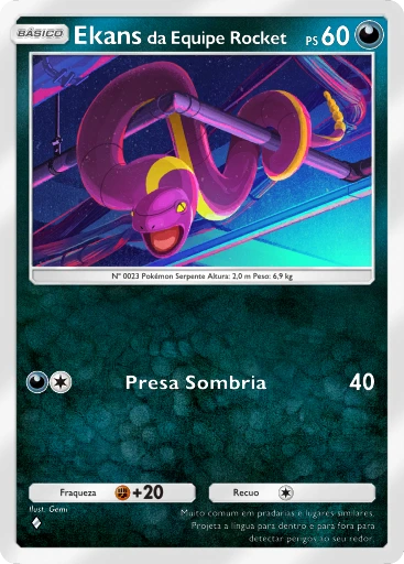 Ekans da Equipe Rocket