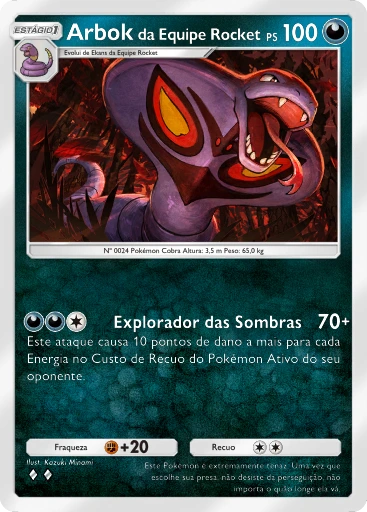 Arbok da Equipe Rocket
