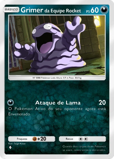 Grimer da Equipe Rocket
