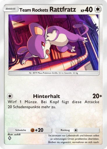 Team Rockets Rattfratz