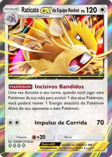 Raticate ex da Equipe Rocket