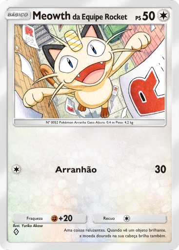 Meowth da Equipe Rocket
