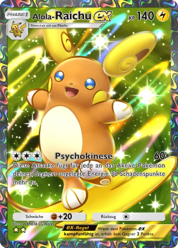 Alola-Raichu-ex