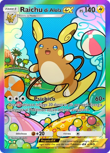 Raichu di Alola-ex