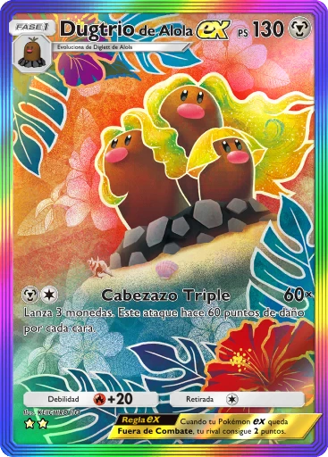 Dugtrio de Alola ex
