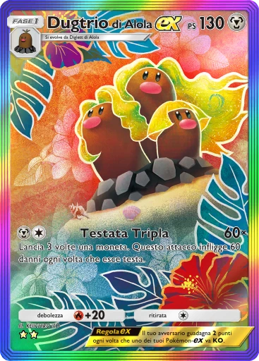 Dugtrio di Alola-ex
