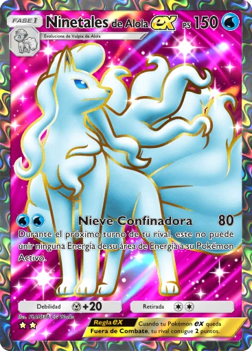 Ninetales de Alola ex