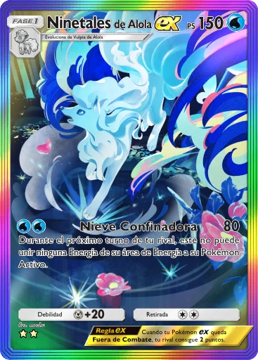 Ninetales de Alola ex