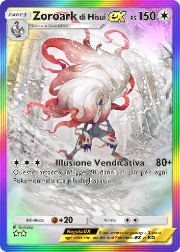 Zoroark di Hisui-ex