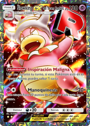 Slowking ex del Team Rocket