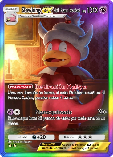 Slowking ex del Team Rocket