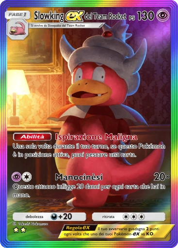 Slowking-ex del Team Rocket