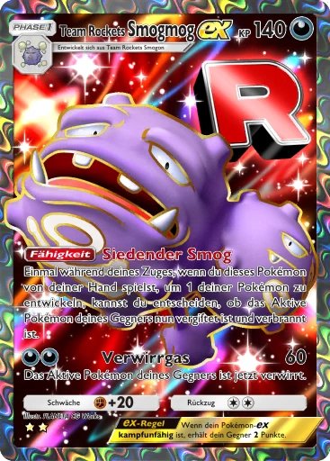 Team Rockets Smogmog-ex