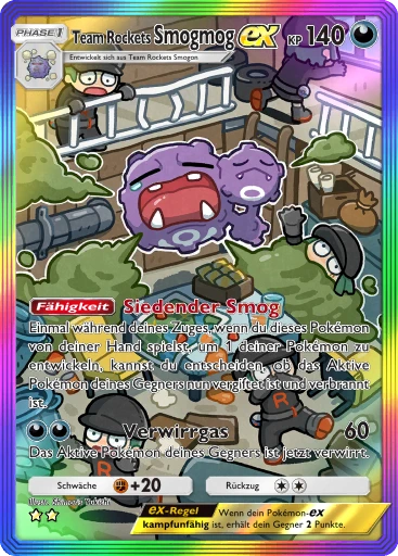 Team Rockets Smogmog-ex