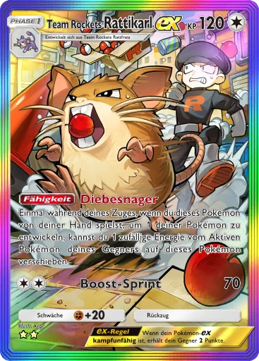 Team Rockets Rattikarl-ex