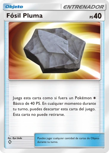 Fósil Pluma