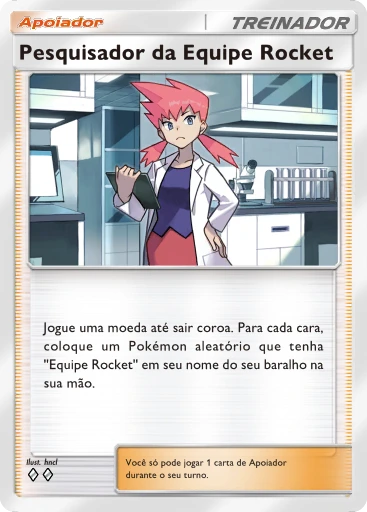 Pesquisador da Equipe Rocket
