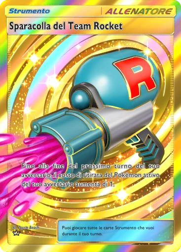 Sparacolla del Team Rocket